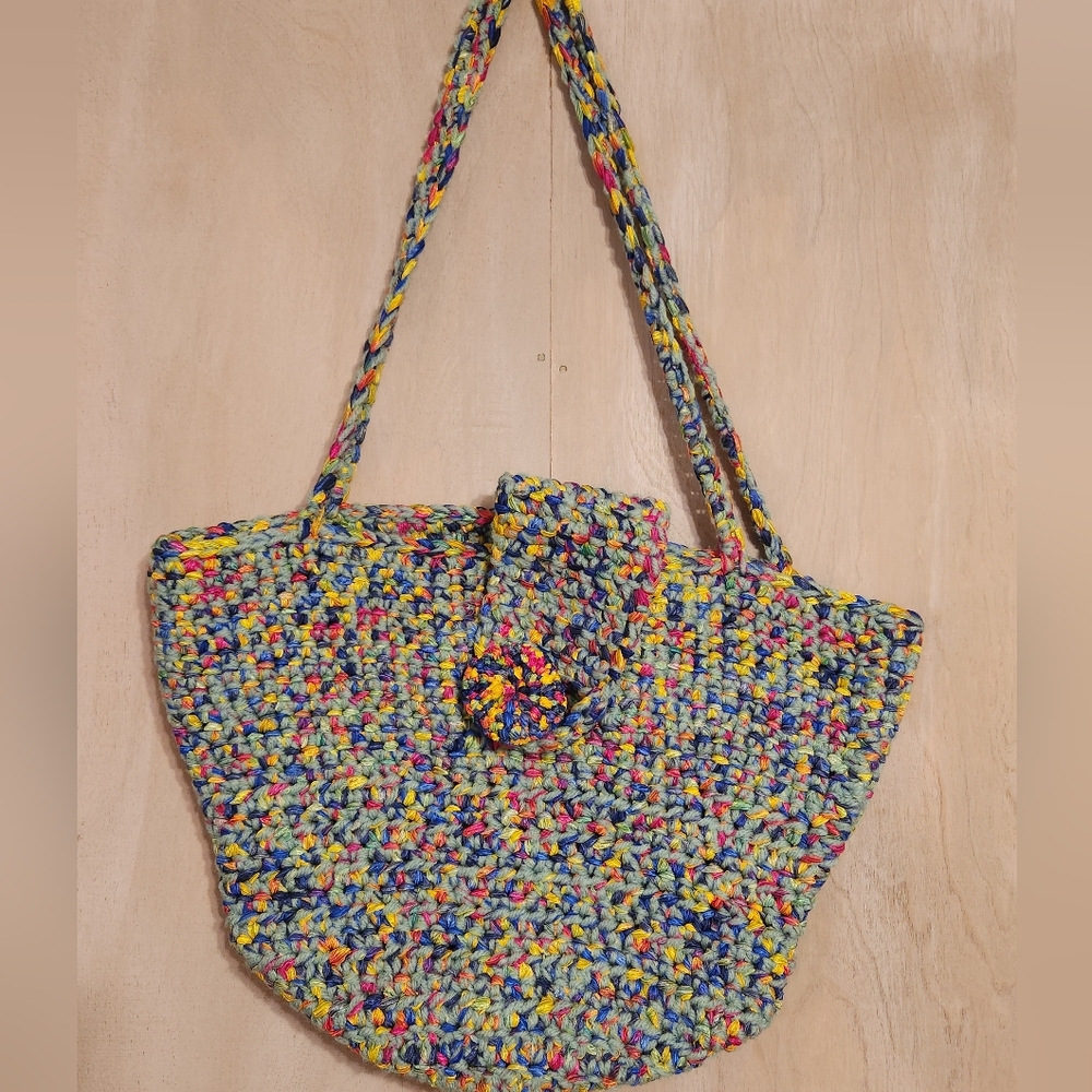 HANDMADE Vintage Crochet Purse